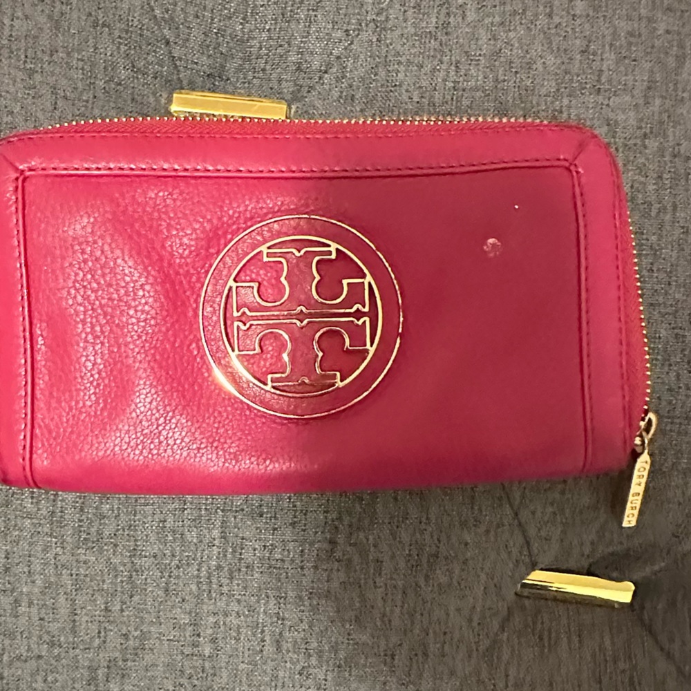 Pink Tory Burch Wallet